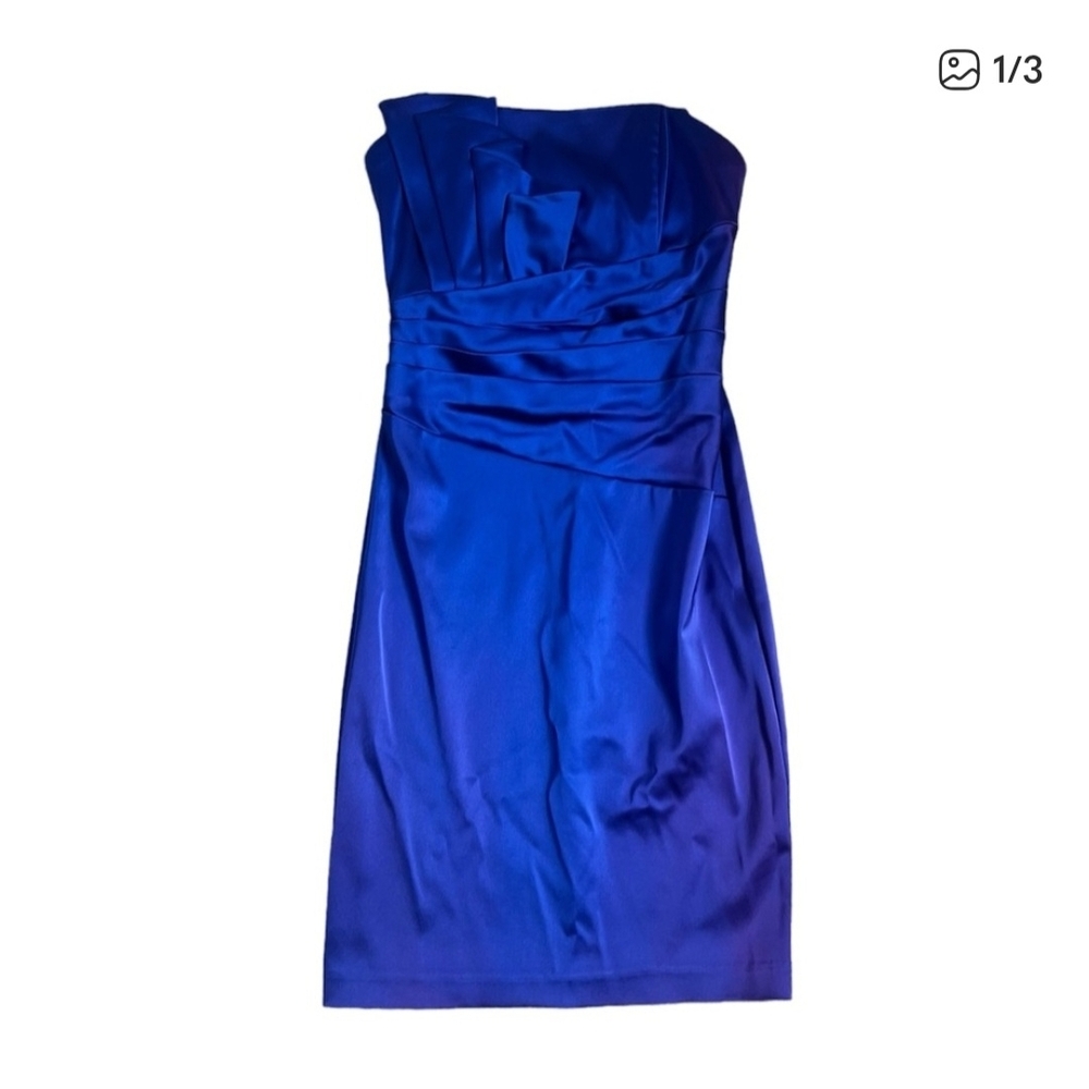 Cache Sapphire Strapless Dress